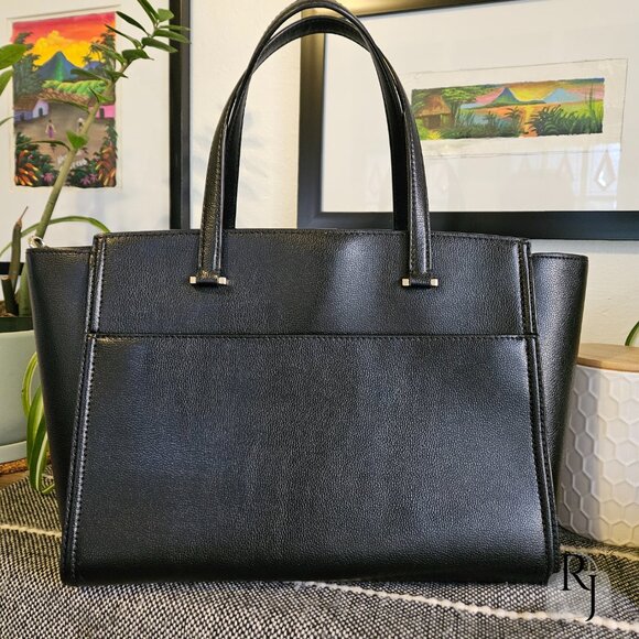 Kate Spade Patterson Drive Geraldine Tote Satchel – Black Leather - Picture 4 of 15